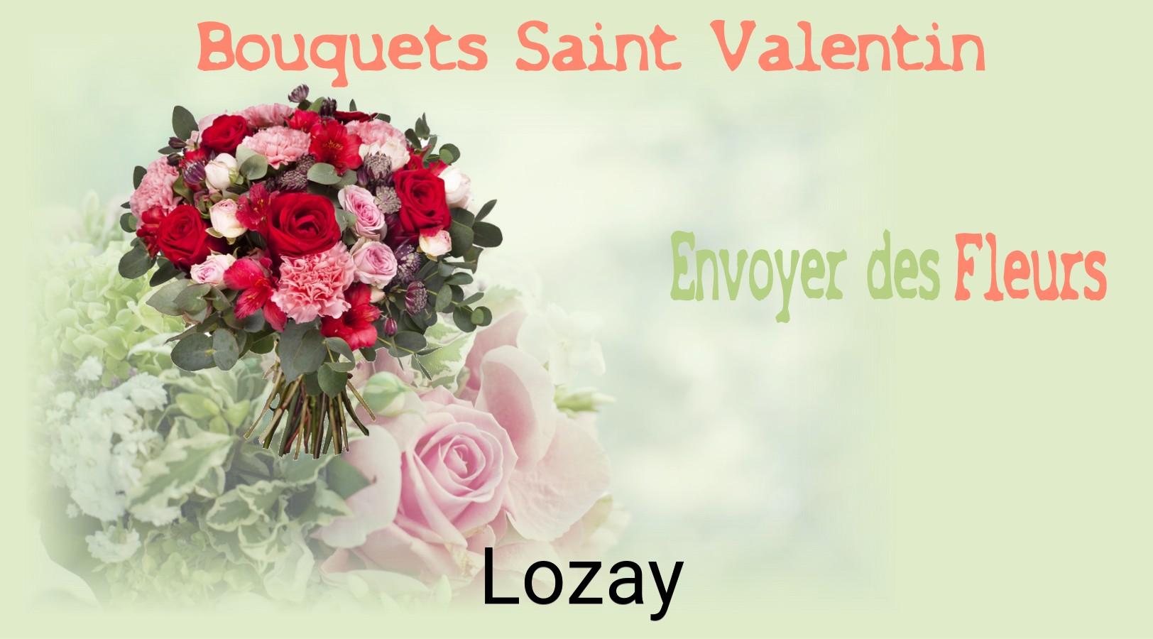 Roses de Saint-Valentin livrées à Lozay